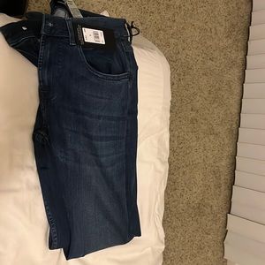 Slim jeans (stretches nicely)